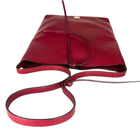 Michael Kors Maroon Junie Messenger Bag - Picture 8 of 13